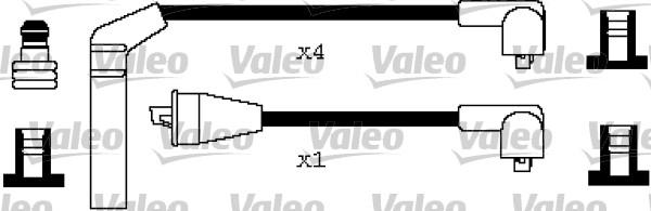 Valeo 346251 - Augstsprieguma vadu komplekts www.autospares.lv