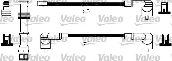 Valeo 346203 - Augstsprieguma vadu komplekts www.autospares.lv