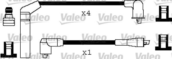 Valeo 346210 - Augstsprieguma vadu komplekts www.autospares.lv