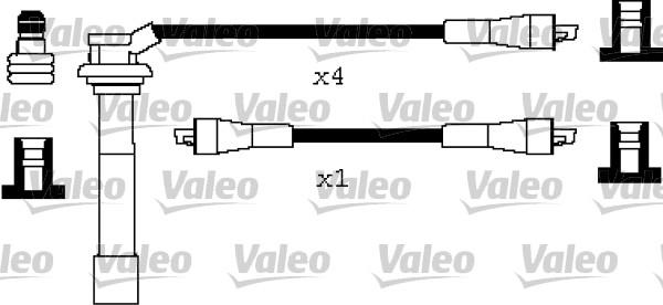 Valeo 346288 - Augstsprieguma vadu komplekts www.autospares.lv