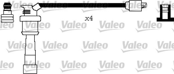 Valeo 346282 - Augstsprieguma vadu komplekts www.autospares.lv