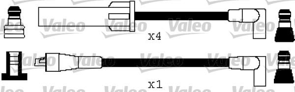 Valeo 346231 - Augstsprieguma vadu komplekts www.autospares.lv