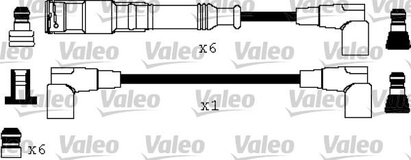 Valeo 346221 - Augstsprieguma vadu komplekts www.autospares.lv