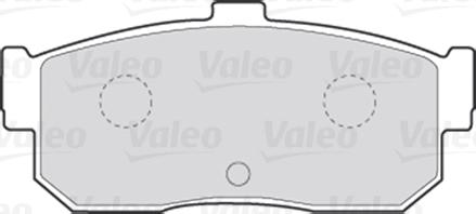 Valeo 301668 - Bremžu uzliku kompl., Disku bremzes www.autospares.lv