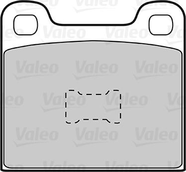 Valeo 301099 - Brake Pad Set, disc brake www.autospares.lv