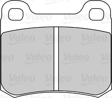 Valeo 301105 - Bremžu uzliku kompl., Disku bremzes www.autospares.lv