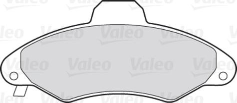 Valeo 301399 - Bremžu uzliku kompl., Disku bremzes www.autospares.lv