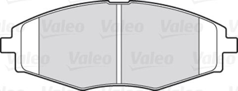 Valeo 301316 - Bremžu uzliku kompl., Disku bremzes www.autospares.lv