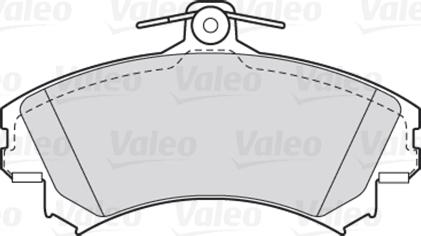 Valeo 301318 - Тормозные колодки, дисковые, комплект www.autospares.lv