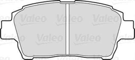 Valeo 301737 - Brake Pad Set, disc brake www.autospares.lv