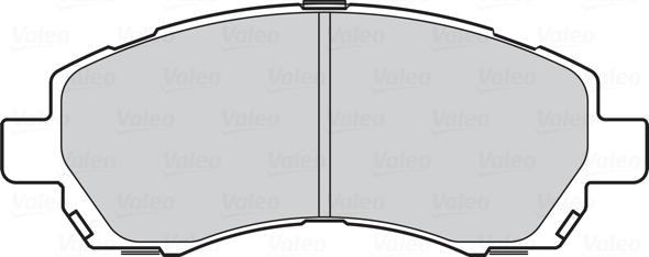 Valeo 302082 - Bremžu uzliku kompl., Disku bremzes www.autospares.lv