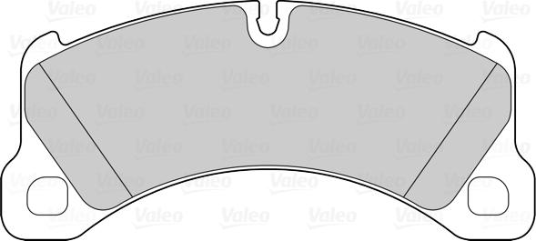 Valeo 302296 - Bremžu uzliku kompl., Disku bremzes www.autospares.lv