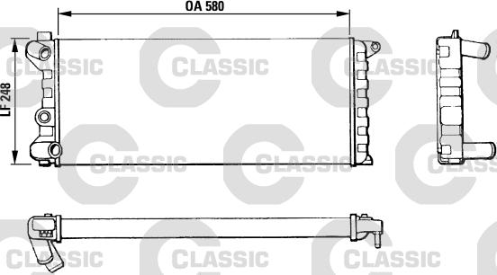 Valeo 311392 - Radiators, Motora dzesēšanas sistēma www.autospares.lv