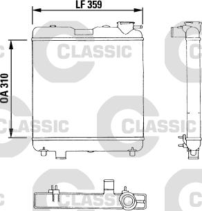 Valeo 383053 - Radiators, Motora dzesēšanas sistēma www.autospares.lv