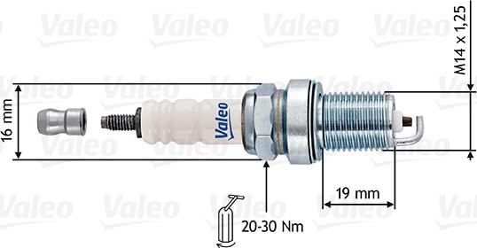 Valeo 246903 - Aizdedzes svece autospares.lv