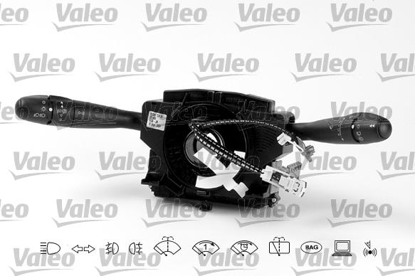 Valeo 251490 - Vadības bloks, Slēdzis uz stūres statnes www.autospares.lv