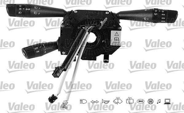 Valeo 251626 - Vadības bloks, Slēdzis uz stūres statnes www.autospares.lv