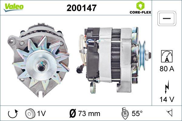 Valeo 200147 - Alternator www.autospares.lv