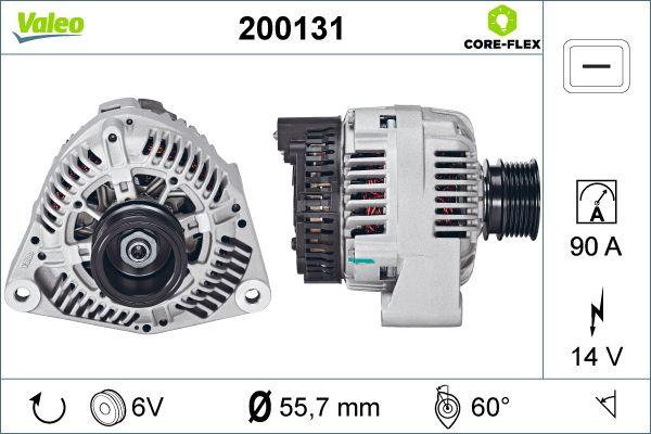 Valeo 200131 - Ģenerators autospares.lv