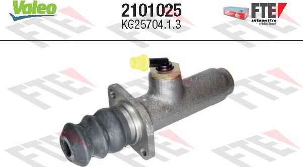 Valeo 2101025 - Master Cylinder, clutch www.autospares.lv