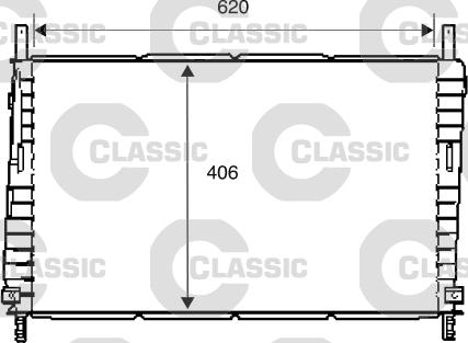 Valeo 234286 - Radiators, Motora dzesēšanas sistēma www.autospares.lv