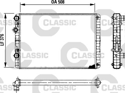 Valeo 230954 - Radiators, Motora dzesēšanas sistēma autospares.lv