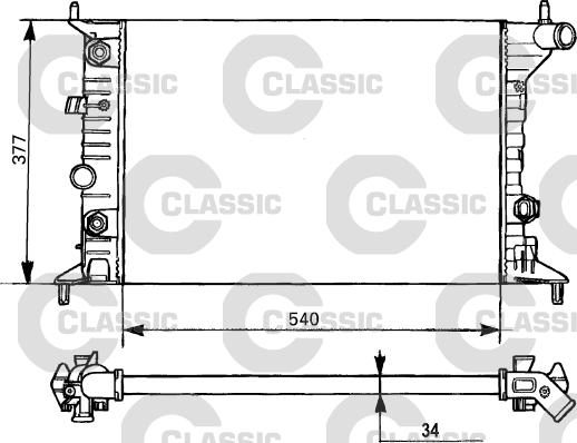 Valeo 231393 - Radiators, Motora dzesēšanas sistēma www.autospares.lv