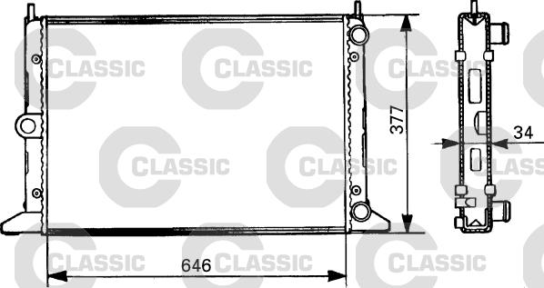 Valeo 231386 - Radiators, Motora dzesēšanas sistēma www.autospares.lv