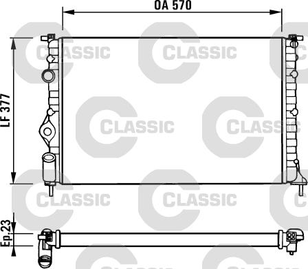 Valeo 231379 - Radiators, Motora dzesēšanas sistēma www.autospares.lv