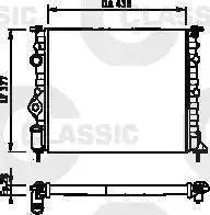 Nissens 63937A - Radiators, Motora dzesēšanas sistēma www.autospares.lv