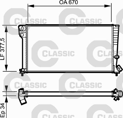 Valeo 231743 - Radiators, Motora dzesēšanas sistēma www.autospares.lv