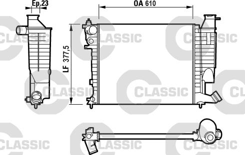 Valeo 232535 - Sajūga komplekts www.autospares.lv