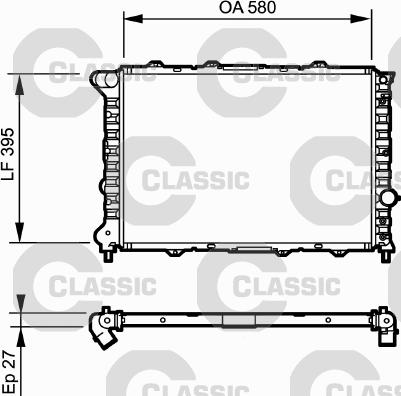 Valeo 232248 - Radiators, Motora dzesēšanas sistēma www.autospares.lv