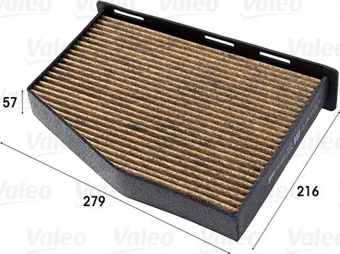 Valeo 701001 - Filter, interior air www.autospares.lv