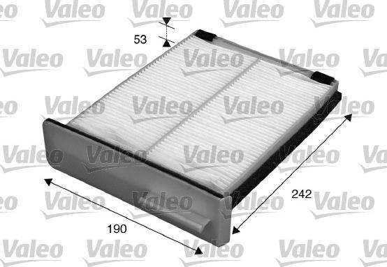 Valeo 715599 - Filtrs, Salona telpas gaiss www.autospares.lv