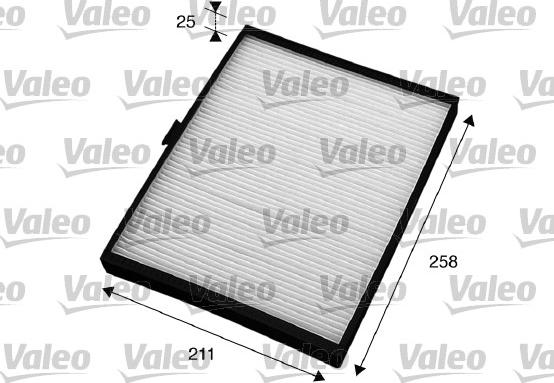 Valeo 715591 - Filtrs, Salona telpas gaiss www.autospares.lv