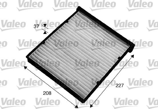 Valeo 715543 - Filtrs, Salona telpas gaiss www.autospares.lv