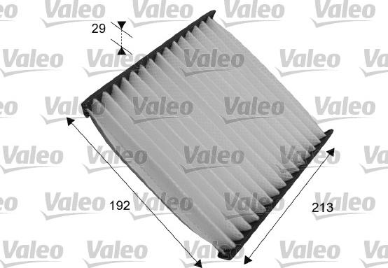 Valeo 715550 - Filtrs, Salona telpas gaiss www.autospares.lv