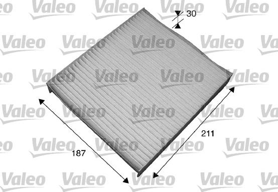 Valeo 715551 - Filtrs, Salona telpas gaiss www.autospares.lv