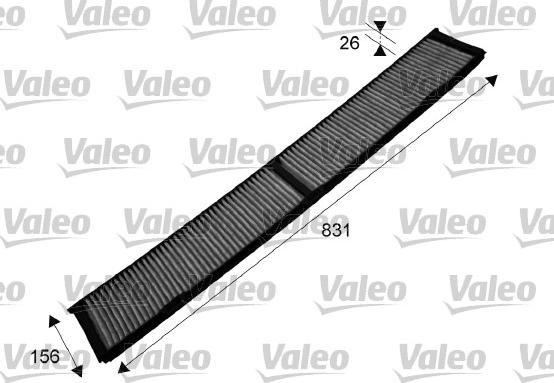 Valeo 715503 - Filter, interior air www.autospares.lv