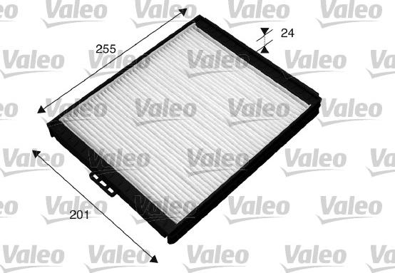 Valeo 715516 - Filter, interior air www.autospares.lv