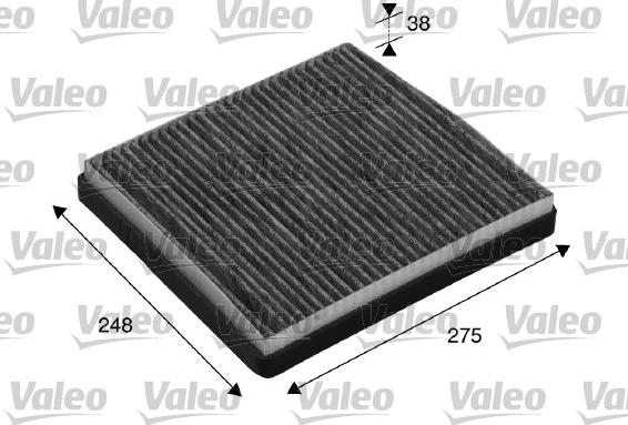 Valeo 715512 - Filtrs, Salona telpas gaiss www.autospares.lv