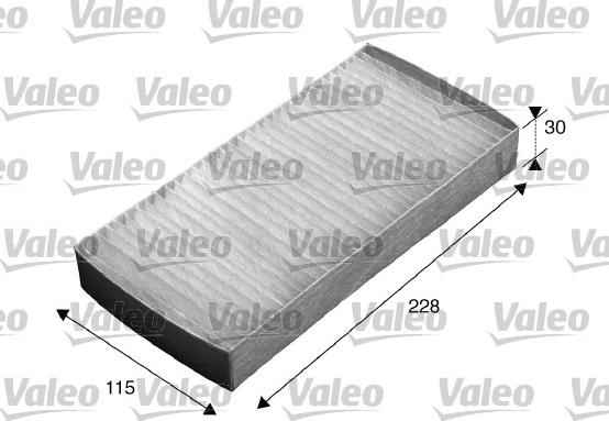 Valeo 715534 - Filtrs, Salona telpas gaiss www.autospares.lv