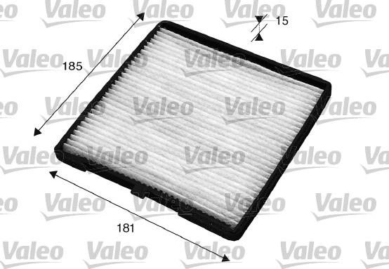 Valeo 715524 - Filtrs, Salona telpas gaiss www.autospares.lv