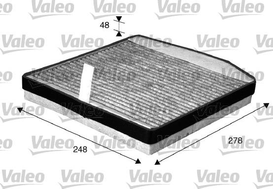 Valeo 715571 - Filtrs, Salona telpas gaiss www.autospares.lv