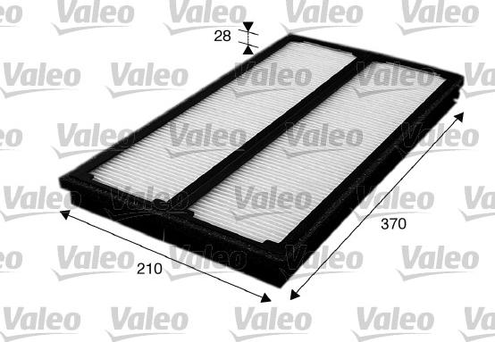 Valeo 715577 - Filtrs, Salona telpas gaiss www.autospares.lv