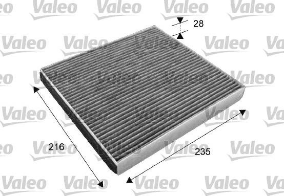 Valeo 715641 - Filtrs, Salona telpas gaiss www.autospares.lv