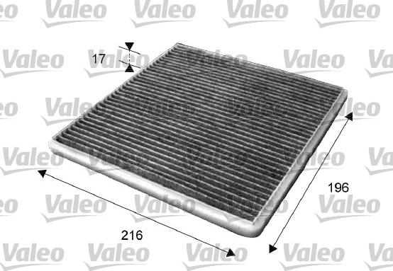 Valeo 715650 - Filter, interior air www.autospares.lv