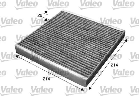 Valeo 715608 - Filtrs, Salona telpas gaiss www.autospares.lv