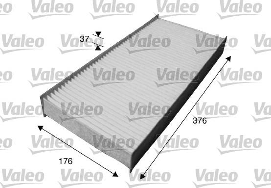 Valeo 715614 - Filtrs, Salona telpas gaiss www.autospares.lv